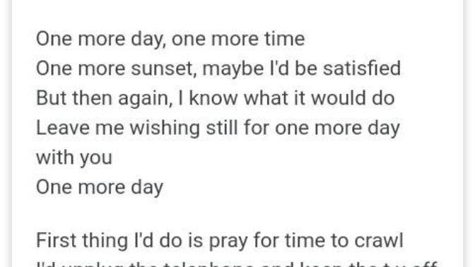 What does this song mean to you?