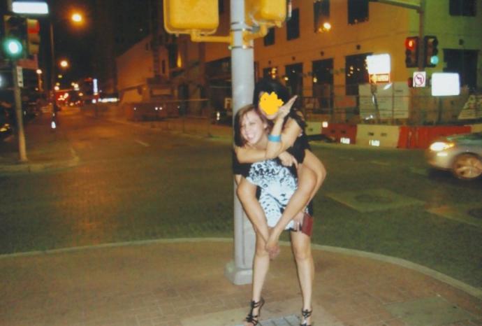 Have you every given a drunk person a piggyback ride?