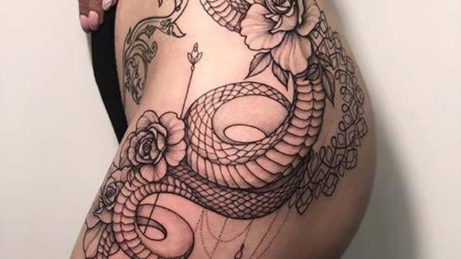 What Are Your Opinions Of Thigh Tattoos?