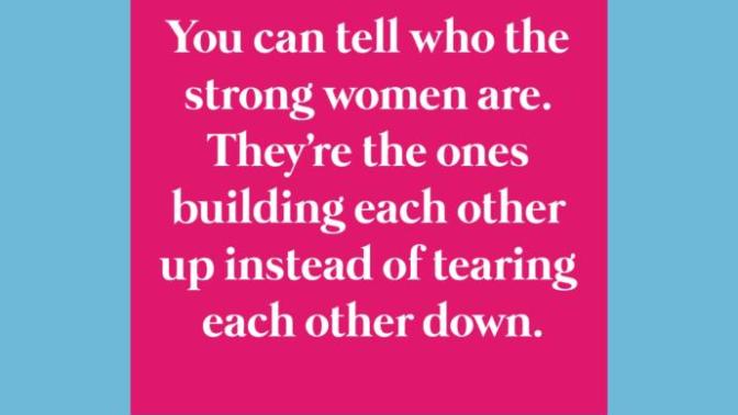 Why do girls tear other girls down?
