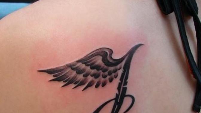 Is the upper outer thigh considered a 'personal spot' for tattoos?