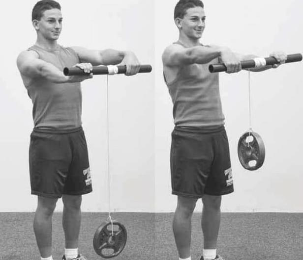 How can I obtain arms like this guy have?
