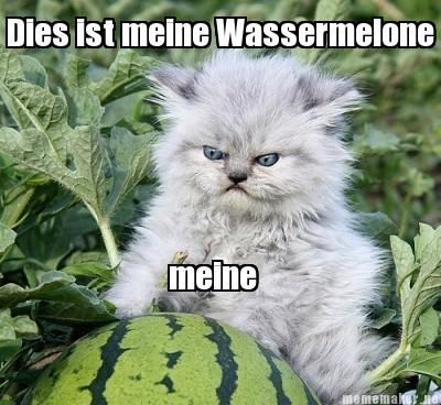This is my watermelon... mine!