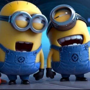 Minions having fun