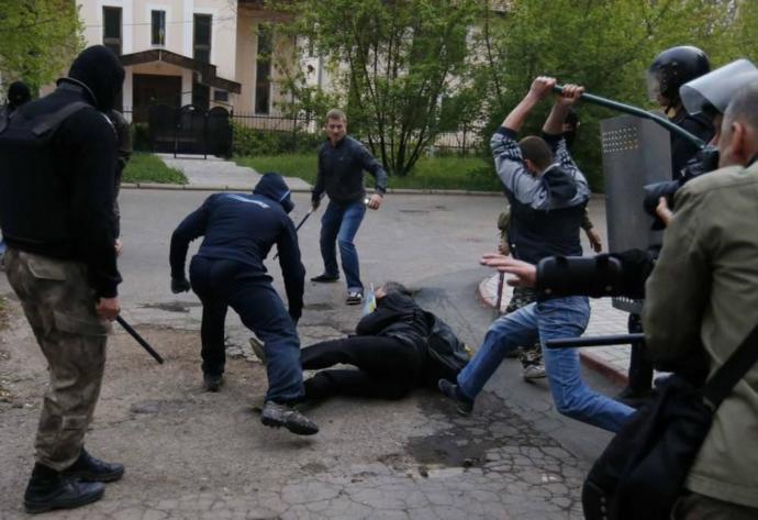 You see your cheating ex getting jumped. Will you help them?