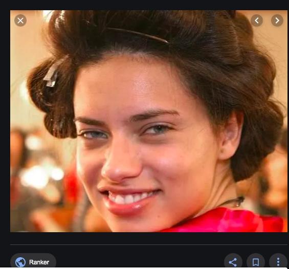 Does anyone else think Adriana Lima isn't as attractive as people say she is?
