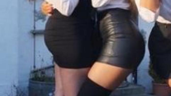 Is a leather mini skirt OK for school? I wore a leather skirt to school now my cousin wants to is it OK?