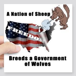 Does a nation of sheep breed a government of wolves?