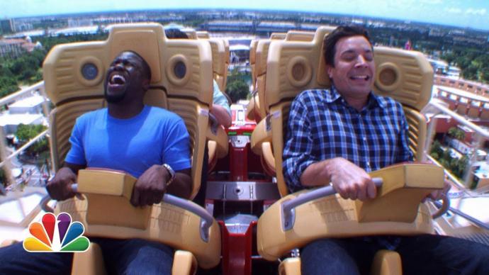 What is the scariest amusement park ride you've been on?