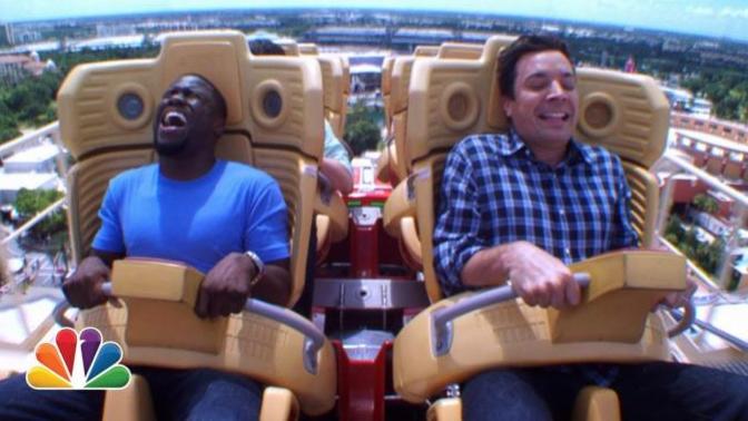 What is the scariest amusement park ride you've been on?