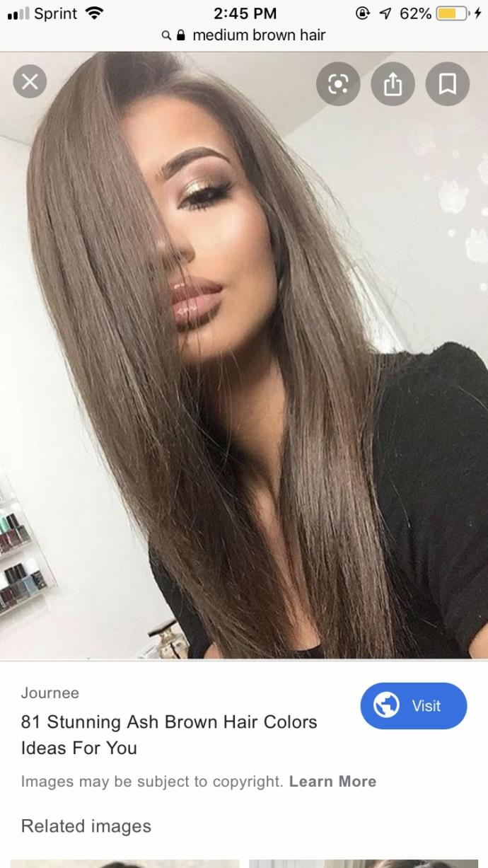 Platinum to brunette disaster?
