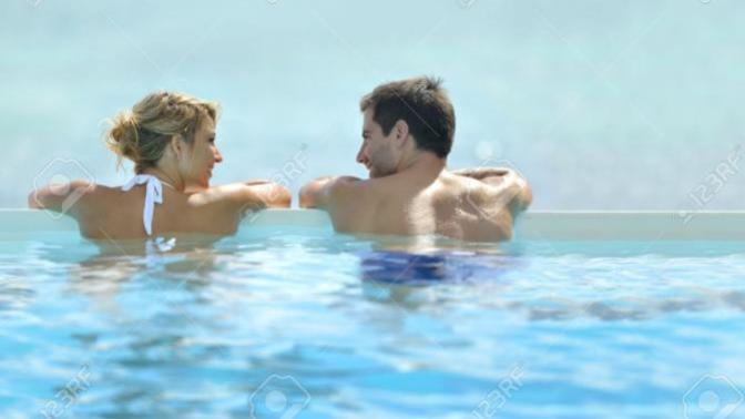 True or false: if a guy wants to take a girl swimming, does that mean he wants to hook up with her?