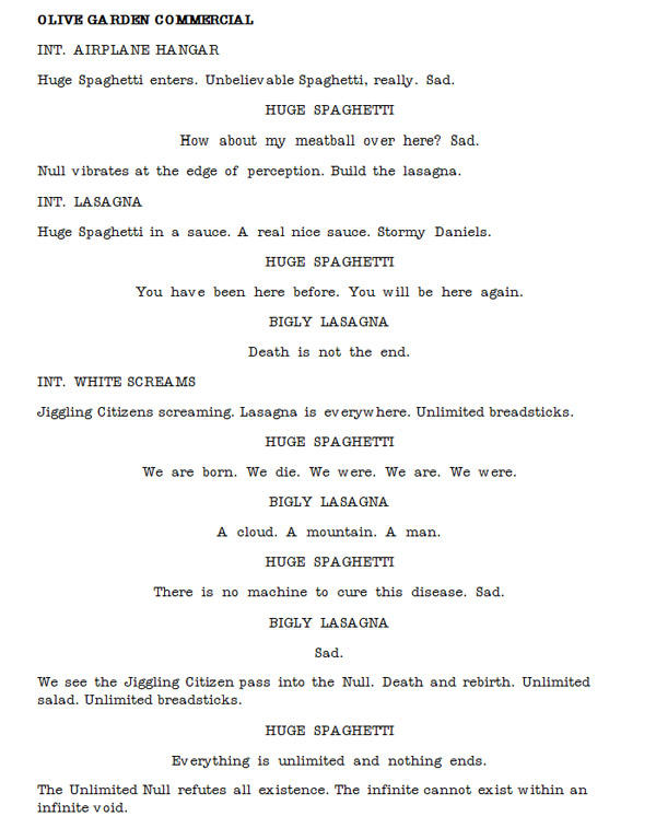 What show would you force a bot to write an episode for?