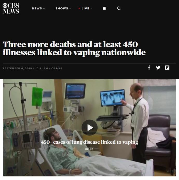 Modernists are dying from the vaping trend while traditionalists with healthy lunges are laughing at them, thoughts?