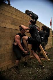 Can a girl give a guy a lift off her hands to help him reach a high ledge?
