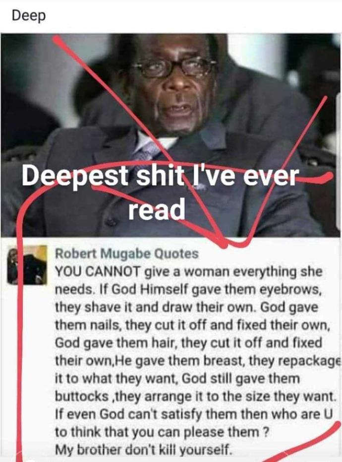 Is this true about women?