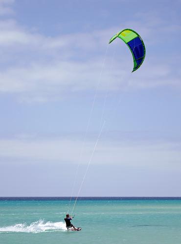 Would you like to go kiteboarding?