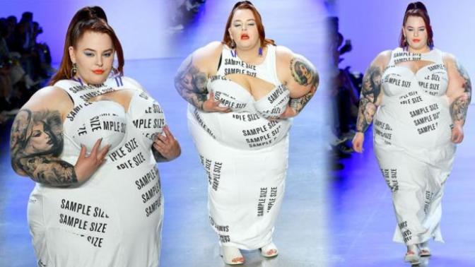 Tess holliday walked an NYFW show What do you think?