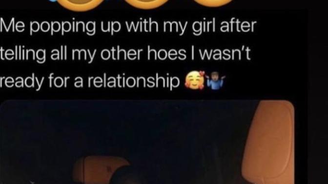 Why is he posting petty subliminals on Instagram?