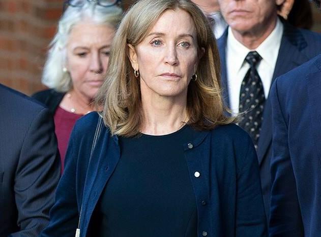 Felicity Huffman was sentenced to 14 days? Anyone think if Felicity Huffman wasn't a celeb she would be jailed longer?