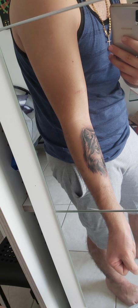 Should I shave around my forearm tattoo?