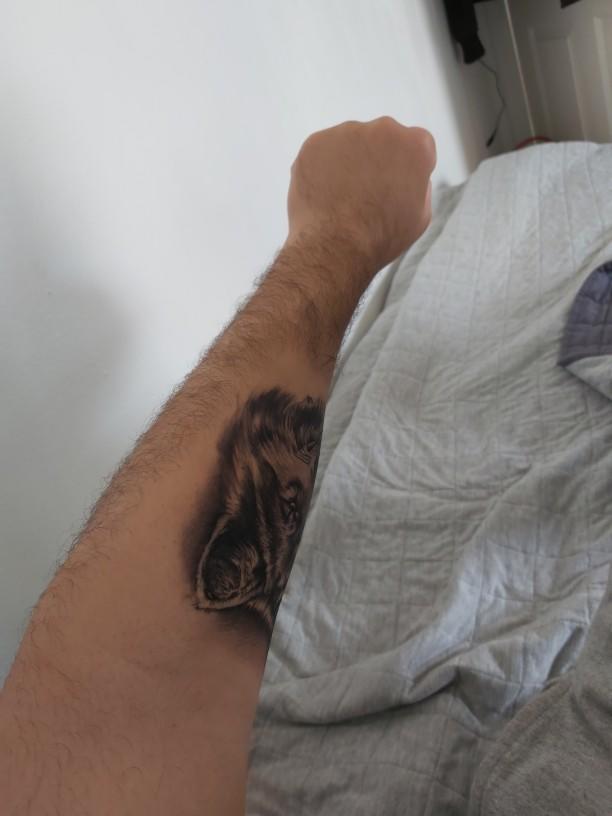 Should I shave around my forearm tattoo?
