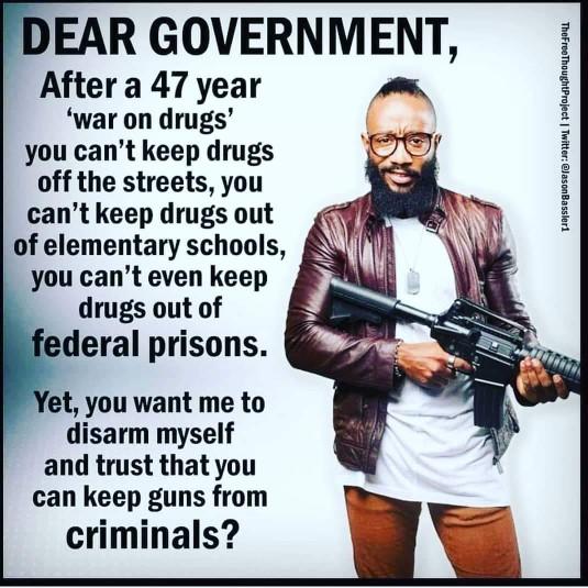 Why do you think that Guns are any different from prohibition and drugs?