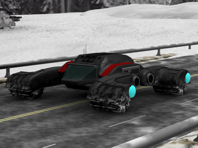Nod Stealth Tank (Video Game: Command & Conquer Tiberian Sun)