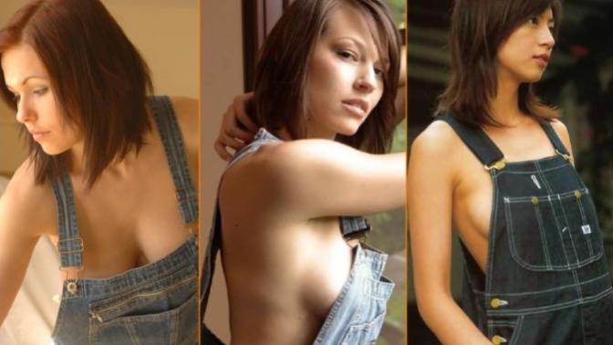 Girls, Have you ever tried dungarees without inner top or shirt?