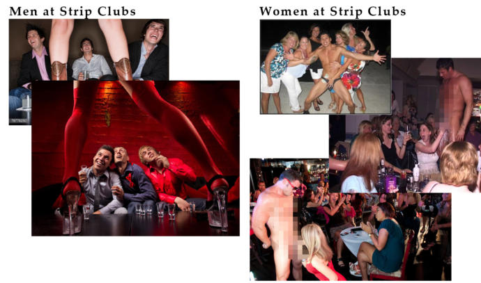 Guys, how do you feel about your girlfriend going to see male strippers?