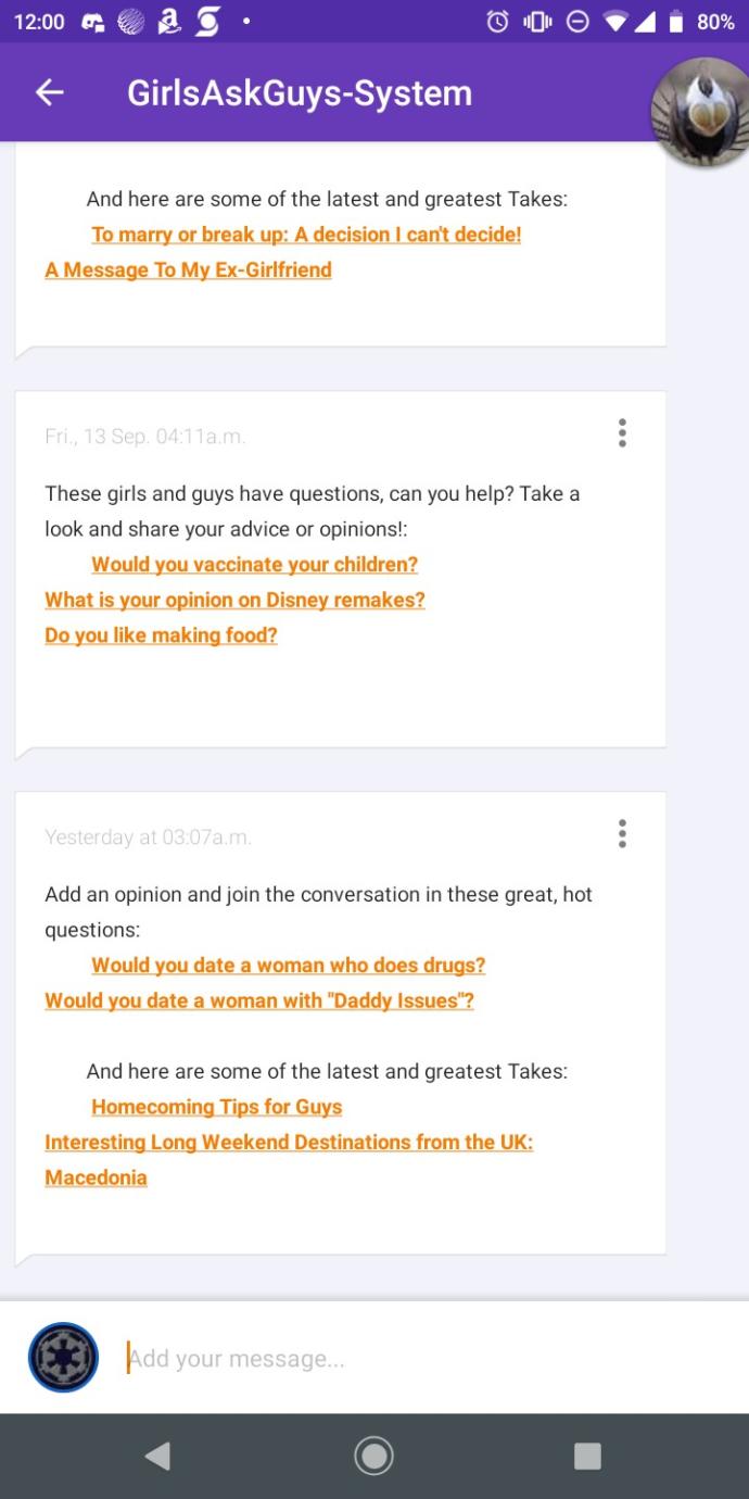 Do you think GirlsAskGuys should change this?