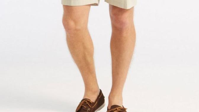 Do people generally care if a man's shorts go above his knees?