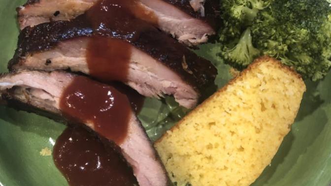 Do you like cornbread... and ribs n broccoli?