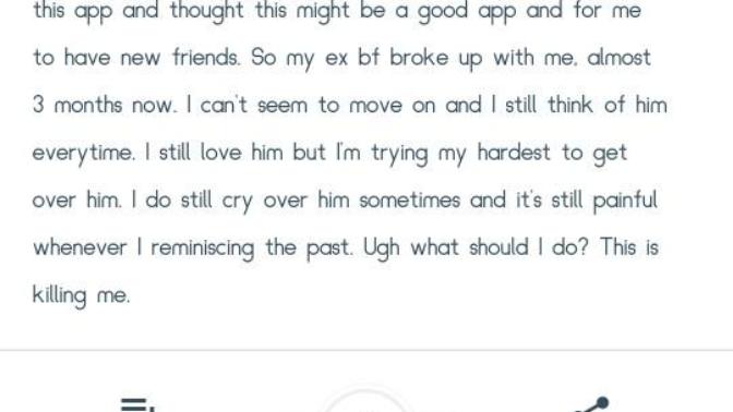 How to get over my ex?