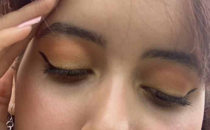 Today was my first day using my new palette how does my makeup look?