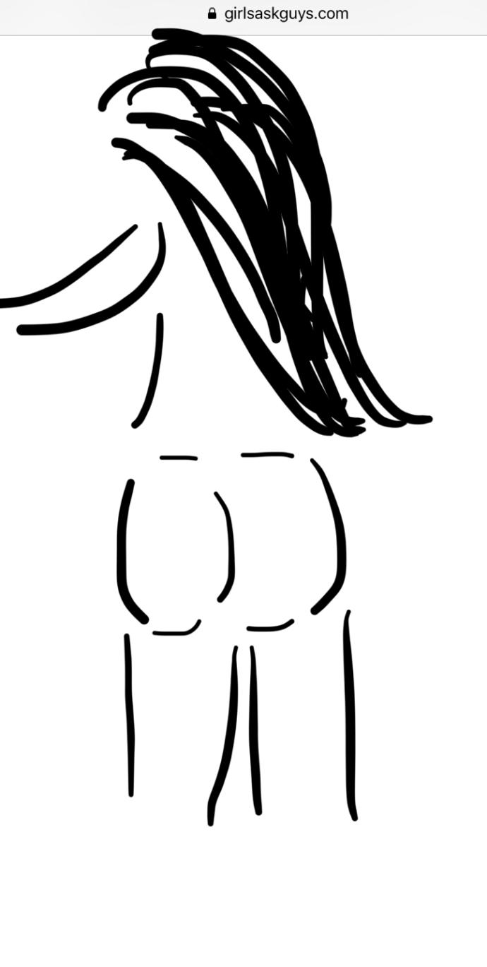 Lucky girls with round shape from the back