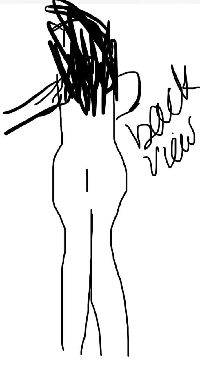 Looks more squarish from the back