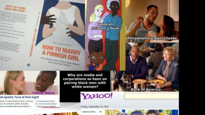 Are interracial relationships being forced by the media?