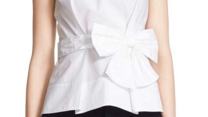 Would a peplum shirt with a bow be a good different or bad different?