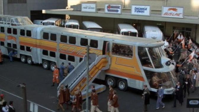 If Greyhound had a nice comfy bus with room to move around inside would you take a trip on one?