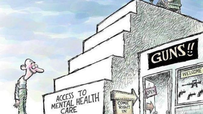 Will getting help for mental illness prevent me from owning a gun in the future?