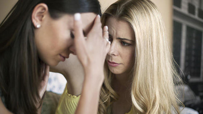 My friend found out her fiancé cheated on her, then moved their wedding forward. How do I talk some sense into her?