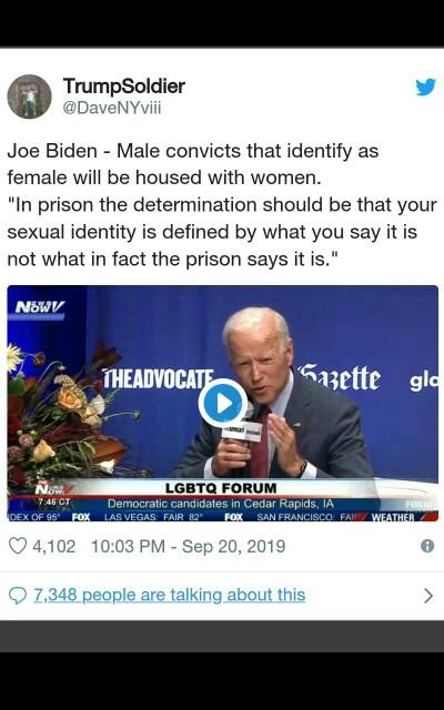 Do you agree with Joe Biden?
