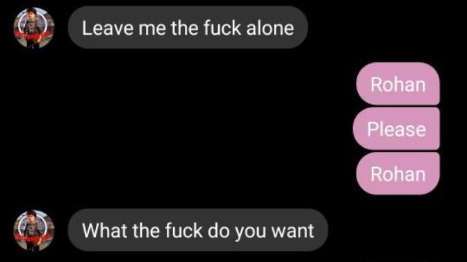 Would you consider this verbal abuse?