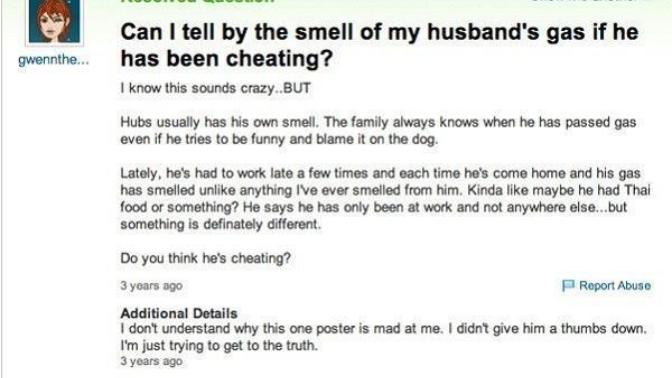 What are some of the weirdest/funniest questions that you have seen on GaG?