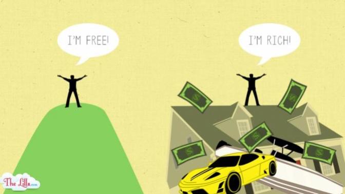 What would you choose... freedom or money?
