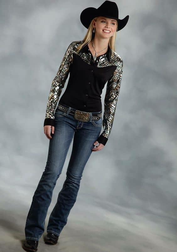 Which is the most interesting cowgirl outfit?