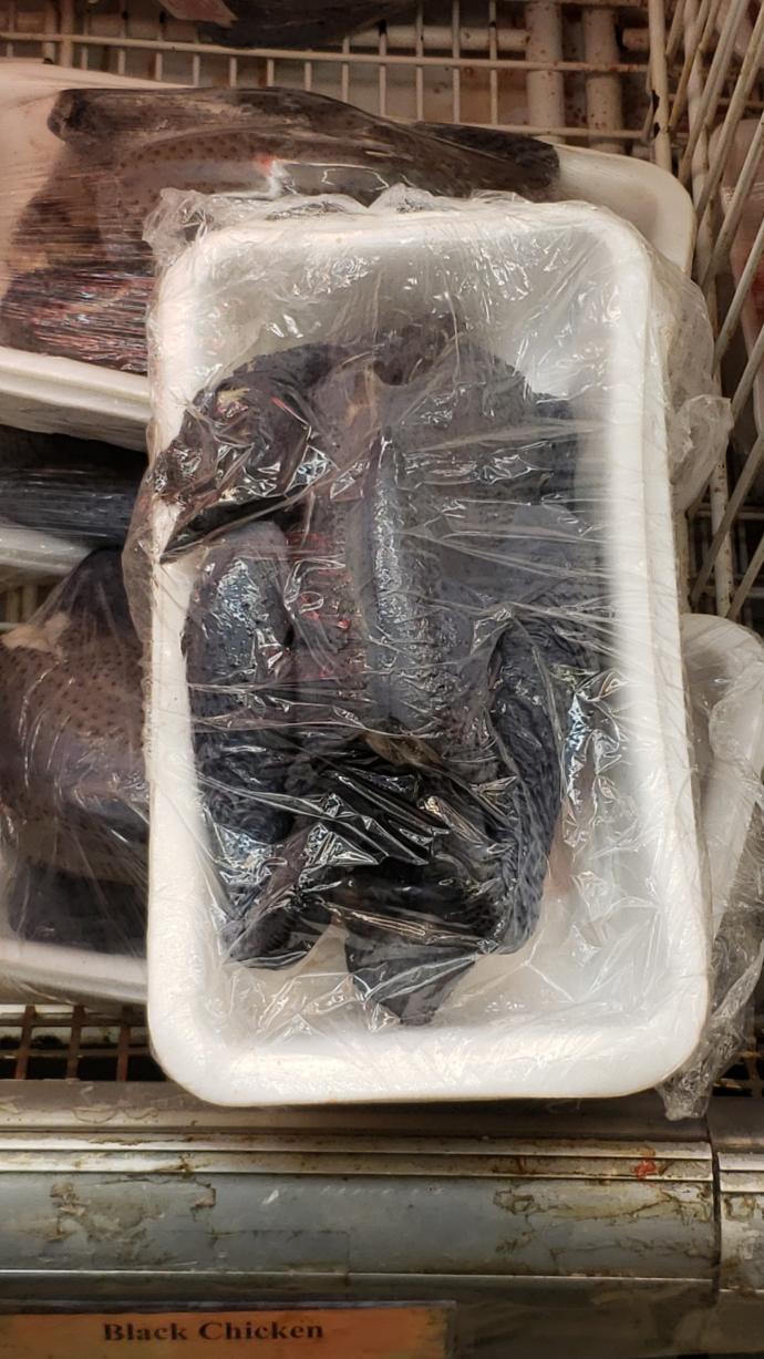 Would you eat black chicken?