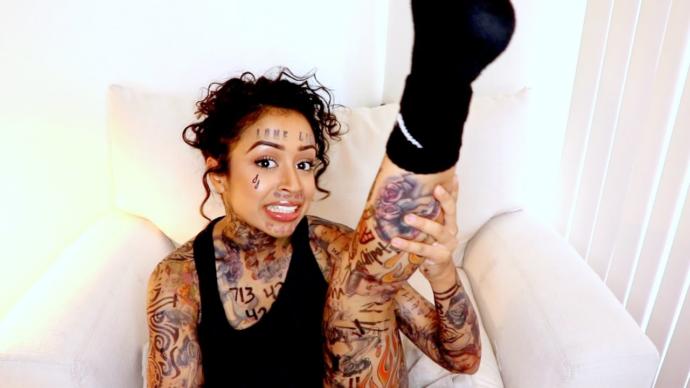 Why are tattoos on males a turn on for women, but tattoos on females are a turn off for men?