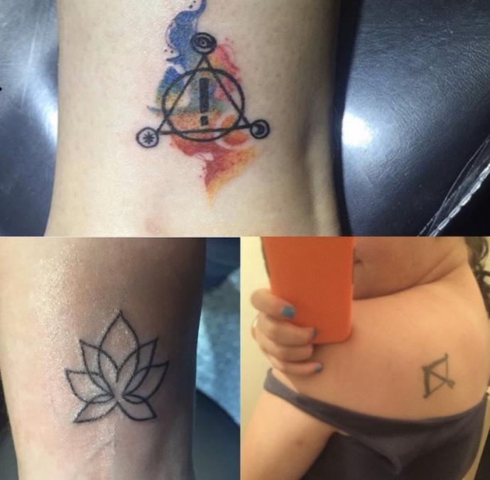 Why are tattoos on males a turn on for women, but tattoos on females are a turn off for men?